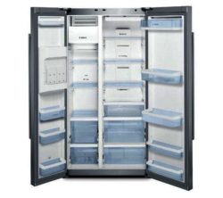 Bosch Exxcel KAD62V40GB American-Style Fridge Freezer - Stainless Steel